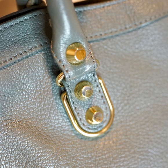 Balenciaga City Classic Metallic Edge Hardware Mini - Gray - Picture 9 of 16